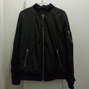 Mackage/Aritzia Cara Bomber Jacket - Black - S
